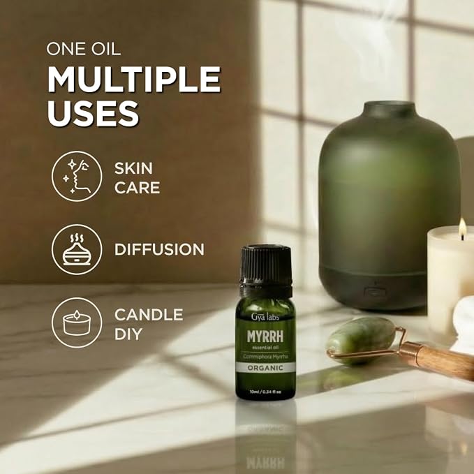 Gya Labs Organic Myrrh Essential Oil - Image 6