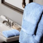 SUPERIOR Egyptian Cotton Pile 3 Piece Towel Set, Includes 1 Bath, 1 Hand - Image 7