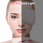 Sleep mask w/Cooling Gel Eye Mask, Reusable Ice Silk Blackout Eye Cover - Image 5