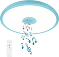 Sky Blue Waterproof LED Ceiling Light Fixture, Music Ceiling Lamp, by AlwaysOnAlwaysWarm
