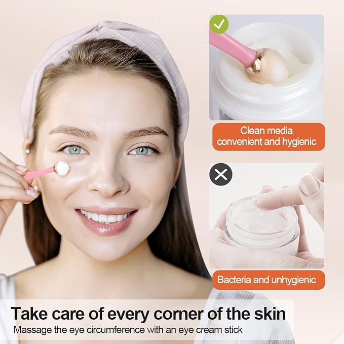 3D Face Roller Metal Facial Massager Face Sculpting Gua Sha Massage Tool - Image 4