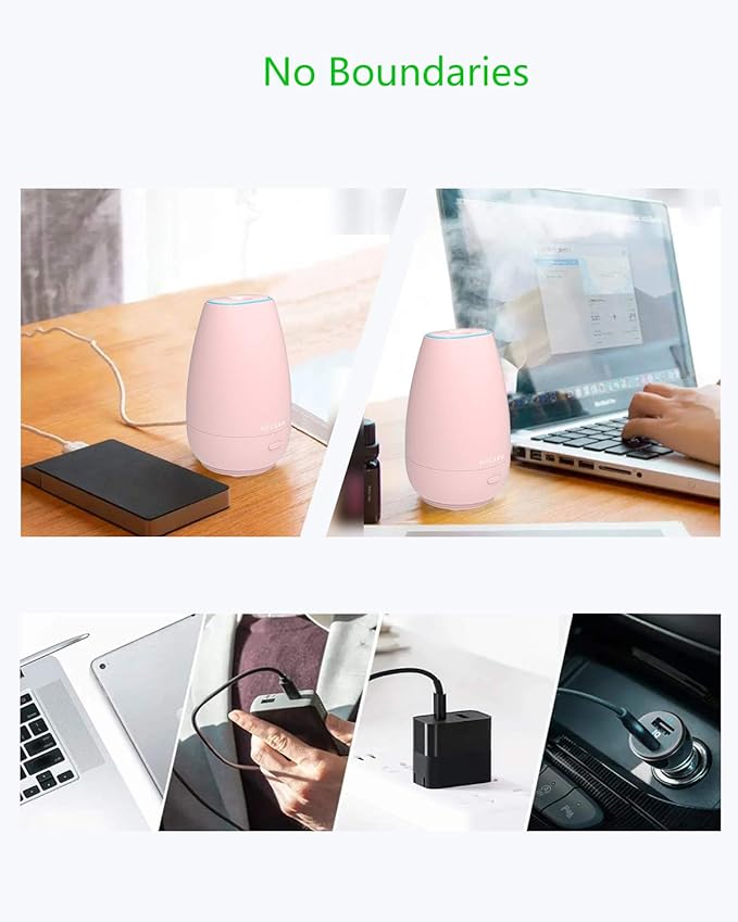 Diffuser, USB Plug-in Car Portable Aromatherapy Diffuser, Essential Oils - Image 4