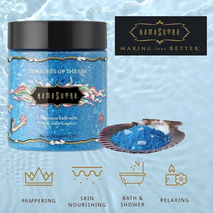 Kama Sutra Treasures of the Sea Ocean Blu 24.5 oz - Image 3