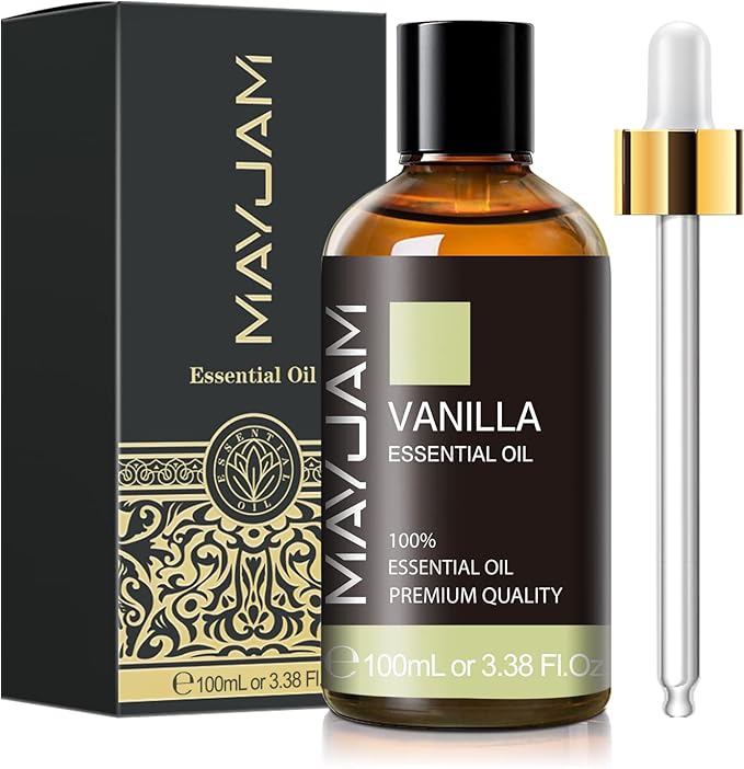Vanilla Essential Oil 100ml, MAYJAM Premium Essential Oils by MAYJAM