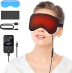 Heated Eye Mask for Dry Eyes, Electric Eye Mask by Medcursor