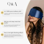 ZIMASILK 100% 22 Momme Mulberry Silk Sleep Mask - Image 7