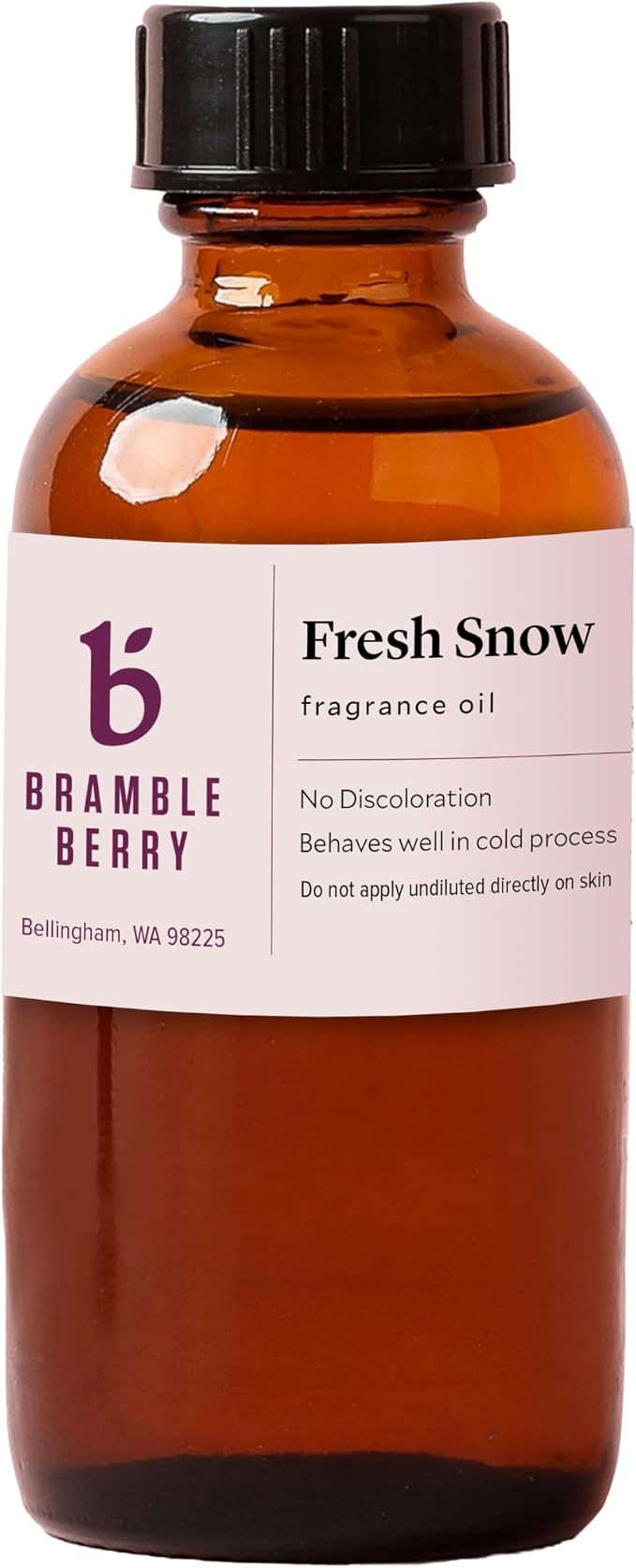 Bramble Berry Fresh Snow Fragrance Oil 2 oz | Clean Winter Scent by BrambleBerry