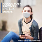 LEVENIS KN95 Face Masks 100 Pack, Breathable Comfortable and Disposable KN95 - Image 7