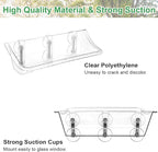 Clear Window Mounted Bird Feeder Bath - Image 2