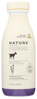 Nature by Canus Foaming Milk Bath, Fresh Canadian Goat Milk, Lavender Oil by Nature+by+Canus
