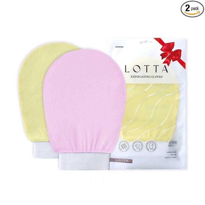 LOTTA Deep Exfoliating Mitt 2pcs by LOTTA