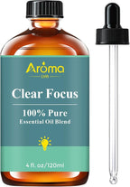 Clear Focus — A 100% Pure Essential Oil Blend, Cool-Citrus Herbal Blend that by Unknown