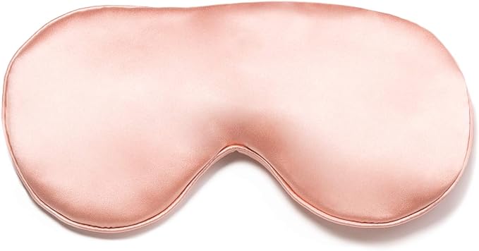 Fishers Finery 25 Momme 100% Mulberry Silk Eye Mask Adjustable Strap by FishersFinery