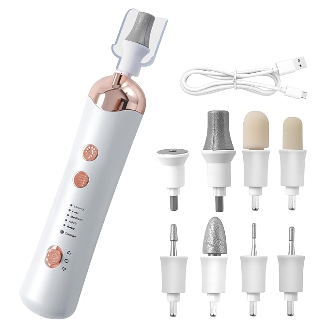 Droyek Electric Nail Drill Machine Nail Drill Electric File Nail File Kit by Droyek