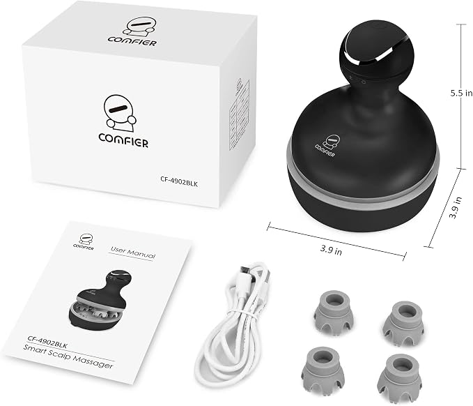 COMFIER Electric Scalp Massager, Waterproof Head Massager - Image 7