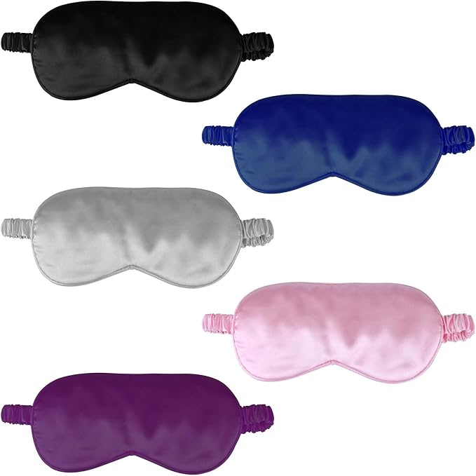 1 Pack Sleep Mask, Silk Eye Mask - Image 2