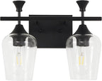 Bathroom Light Fixtures, Matte Black Vanity Lights by BringBrightnesstoYourLife