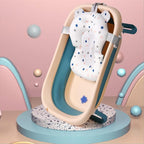 Baby Bath Cushion Pad Newborn Bathtub Mat Infant Bath Supporter Net Baby - Image 3