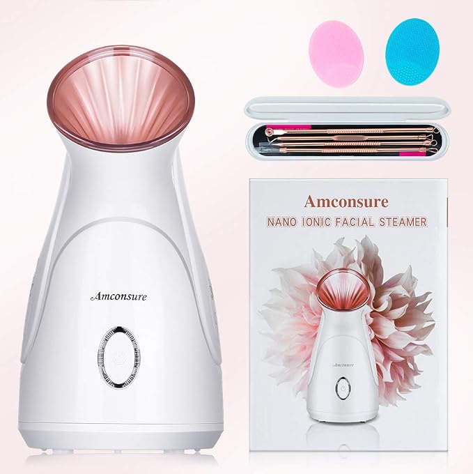 Facial Steamer, Amconsure Nano Ionic Face Steamer - Image 8
