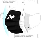 50pcs Cute Disposable Face Masks, 3-Ply Full Face Protection - Image 3
