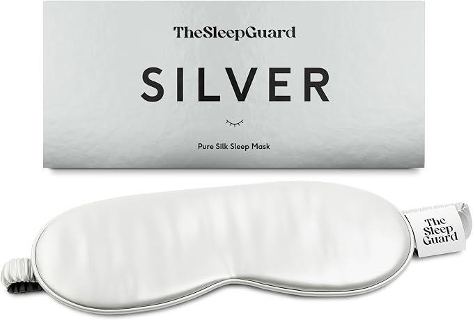 TheSleepGuard Pure Silk Sleep Mask Light Blocking Travel Essentials. Eye Masks by TheSleepGuard