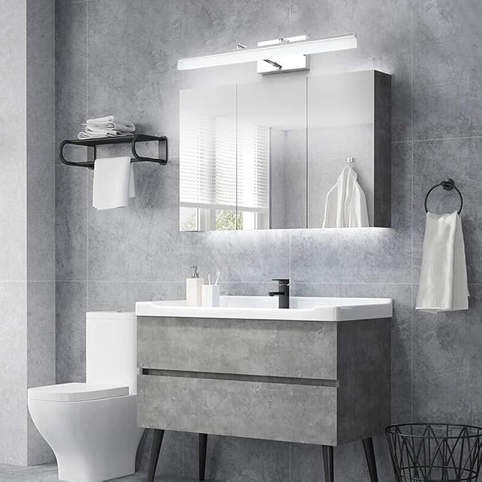 Aipsun 24 inch Modern LED Vanity Lights Adjustable Bathroom Vanity Light - Image 5