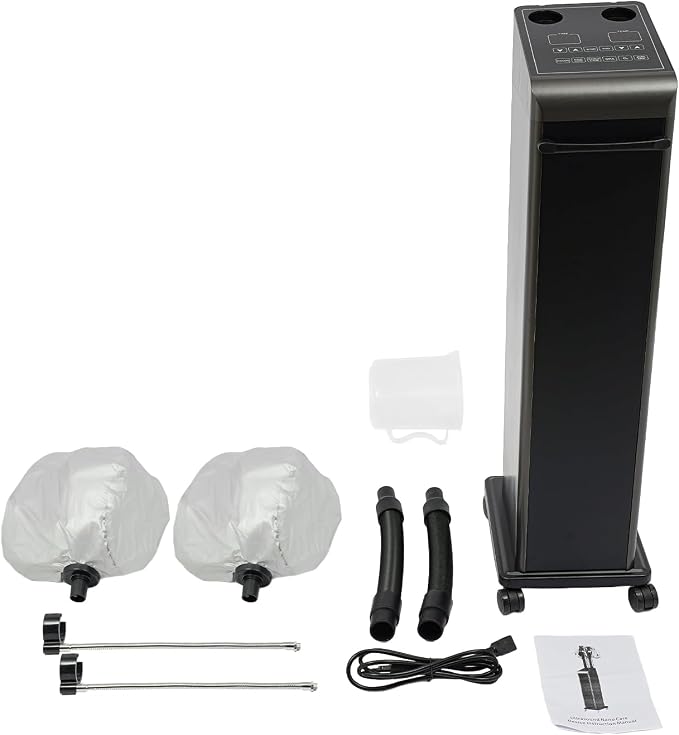 800W Nano Hooded Hair Steamer, Professional Micro Mist Hair Care Steamer - Image 9