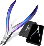 Cuticle Trimmer 3/4 Jaw Extremely Sharp Cuticle Nippers Scissors Stainless by Gubonwer