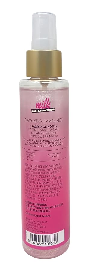 Bath & Body Works Milk Bar Birthday Cake Shimmer Mist - Image 2