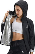 HOTSUIT Sauna Suit Women Machine Washable Sweat Sauna Jacket Pants Anti Rip by HOTSUIT