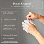 6lb Peach Scented Paraffin Wax, Paraffin Wax - Image 2