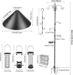 Deluxe Bird Feeding Station Kit Bird Feeder Pole - Image 5