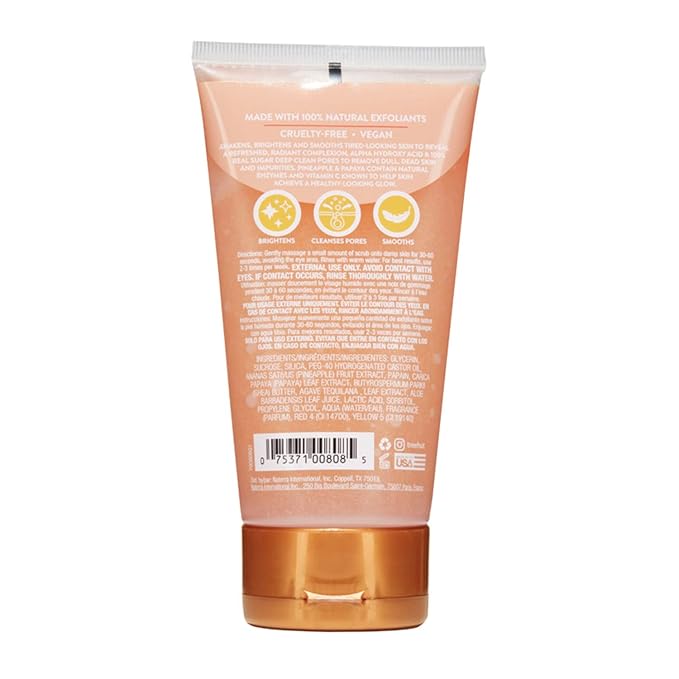 Tree Hut Pineapple & Papaya Brightening Face Scrub | Deep Cleans Pores to - Image 3