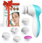Facial Cleansing Brush Face Scrubber, 7-in-1 Electric Spin Cleanser Brushes by Unknown