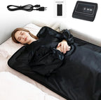 Bitlyle Sauna Blanket with Arm Sleeves by Bitlyle