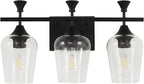 Bathroom Light Fixtures, Matte Black Vanity Lights by BringBrightnesstoYourLife