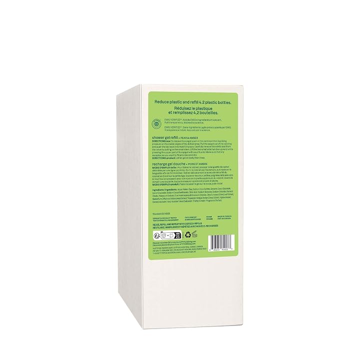 ATTITUDE Body Wash, EWG Verified Shower Gel, Dermatologically Tested, Plant and - Image 8