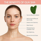 Gua Sha Facial Tool and Jade Roller Set –Anti-Aging Tools - Image 5