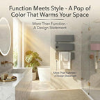 Electric Towel Warmer, Heated Towel Rack - Image 4