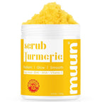 Muun Turmeric Scrub with Kojic Acid AHA/BHA Face &Body - Image 7