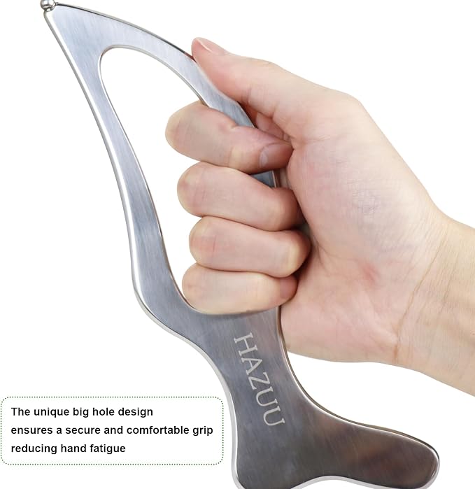 Stainless Steel Guasha Scraping Massage Tool - Image 4