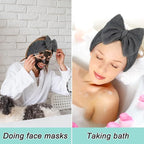 Shintop Makeup Headband Soft Carol Fleece Spa Headband - Image 8