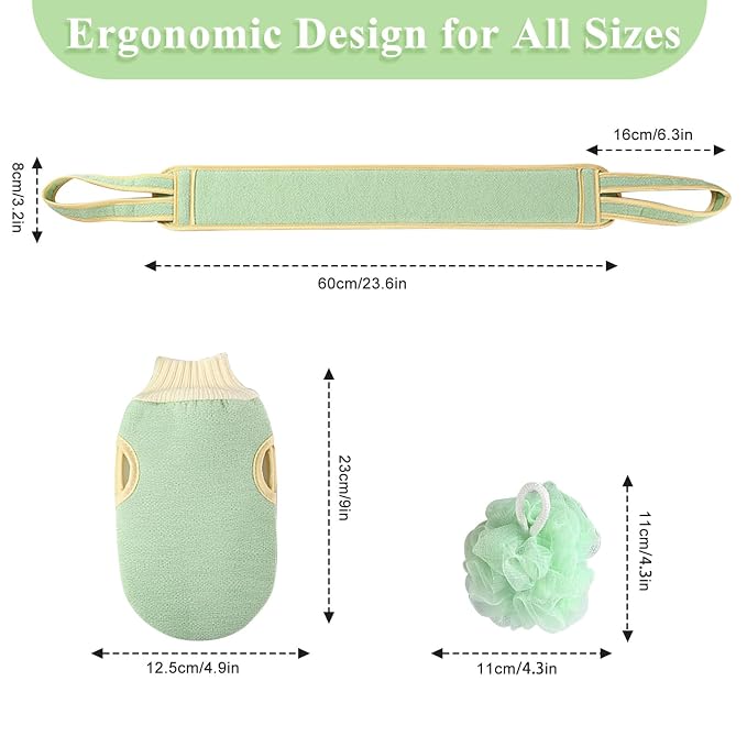 Exfoliating Glove and Back Scrubber - Image 3