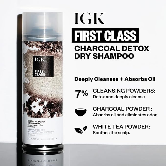IGK Antisocial Dry Hair Mask + First Class Dry Shampoo Set | Bond Building + - Image 5