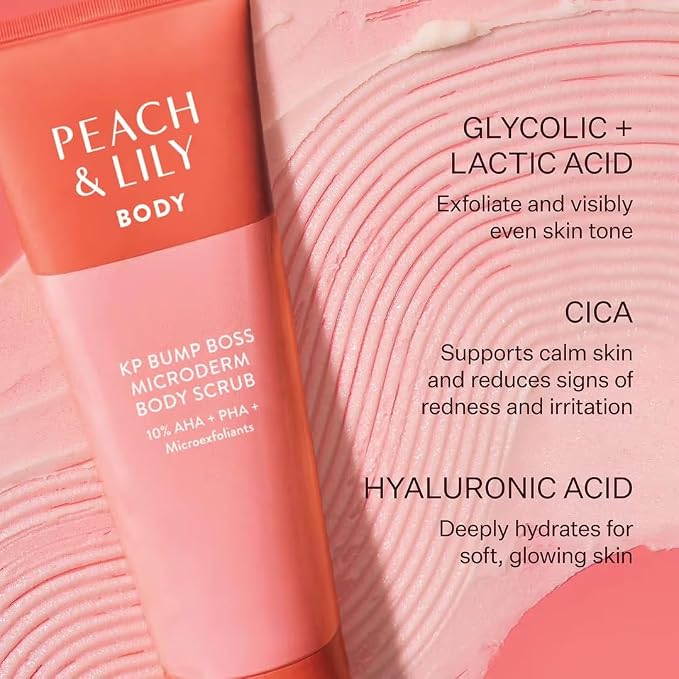 Peach & Lily - KP Bump Boss Microderm Body Scrub - 10% AHA + PHA - - Image 4