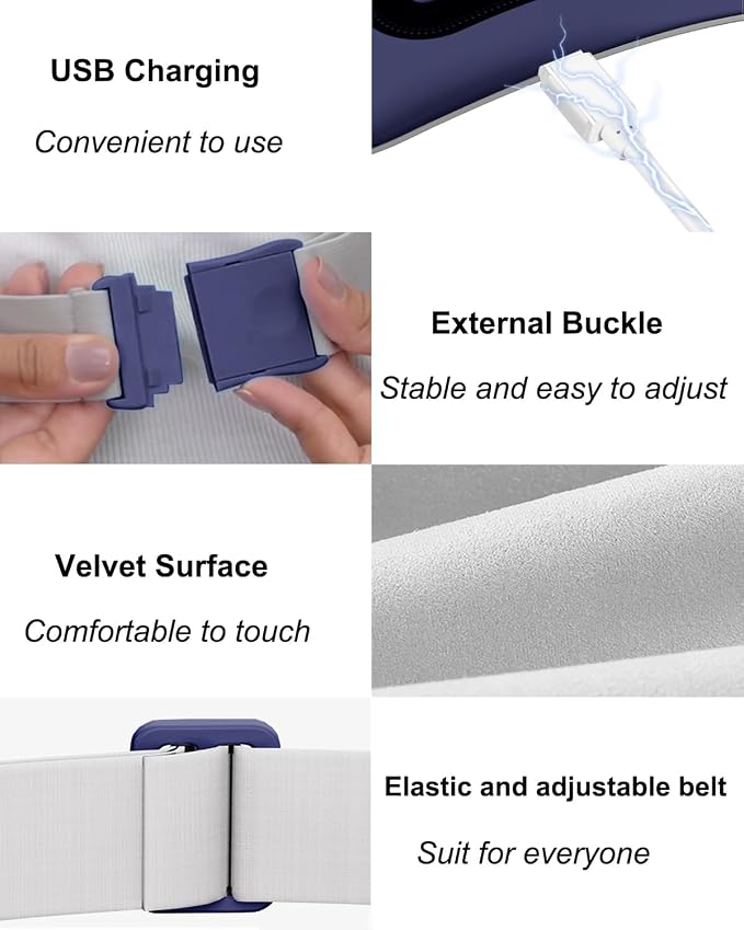 Electric Heating Pad, Portable Cordless Menstrual Heating Pad - Image 7