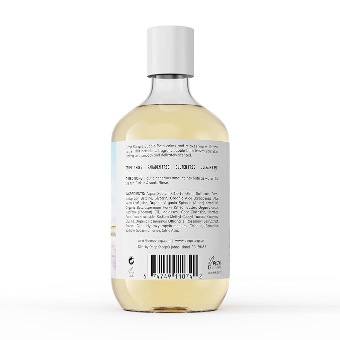 Deep Steep Cypress Fennel Bubble Bath - Image 2