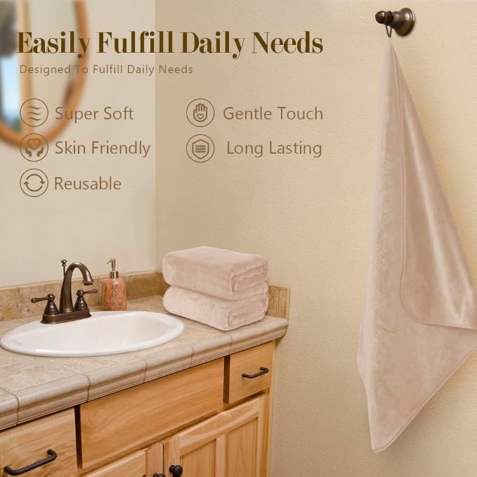 Orighty Microfiber Bath Towels Pack of 2 - Image 3