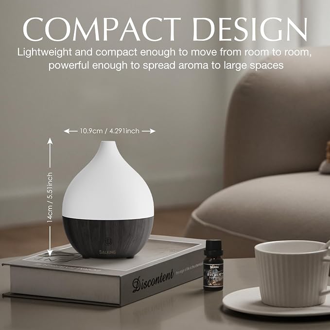 SALKING Essential Oil Diffuser, 100ml Small Aromatherapy Diffuser - Image 5