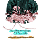 Adjustable Silk Satin Bonnet Hair Care Caps - Image 3